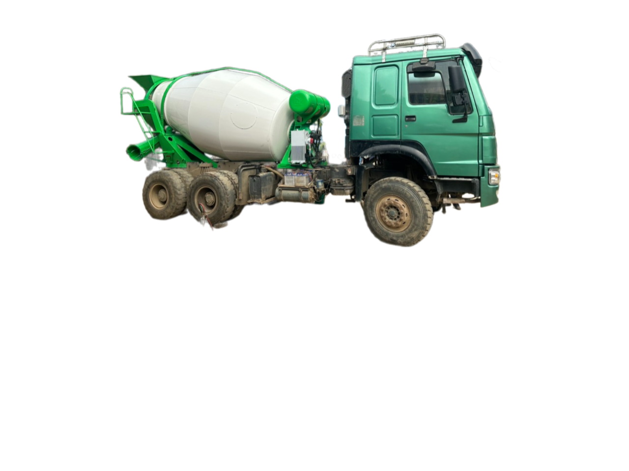 Bồn Trộn Bê Tông 6 Khối (6m3) Thủy Lực