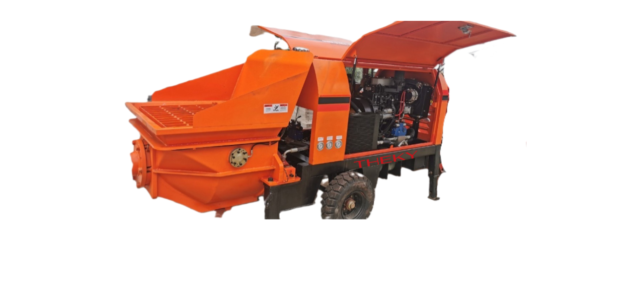 Máy Bơm Bê Tông Tĩnh HPTS 50 khối/H