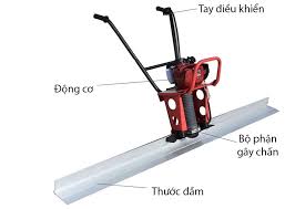 Máy đầm thước chạy xăng GX35