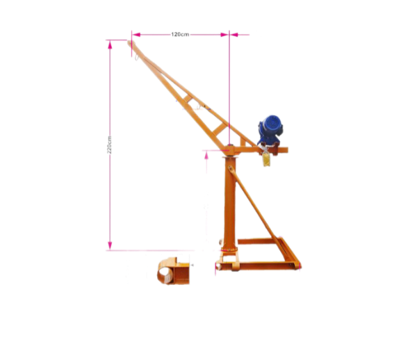 Tời cẩu xây dựng 300kg